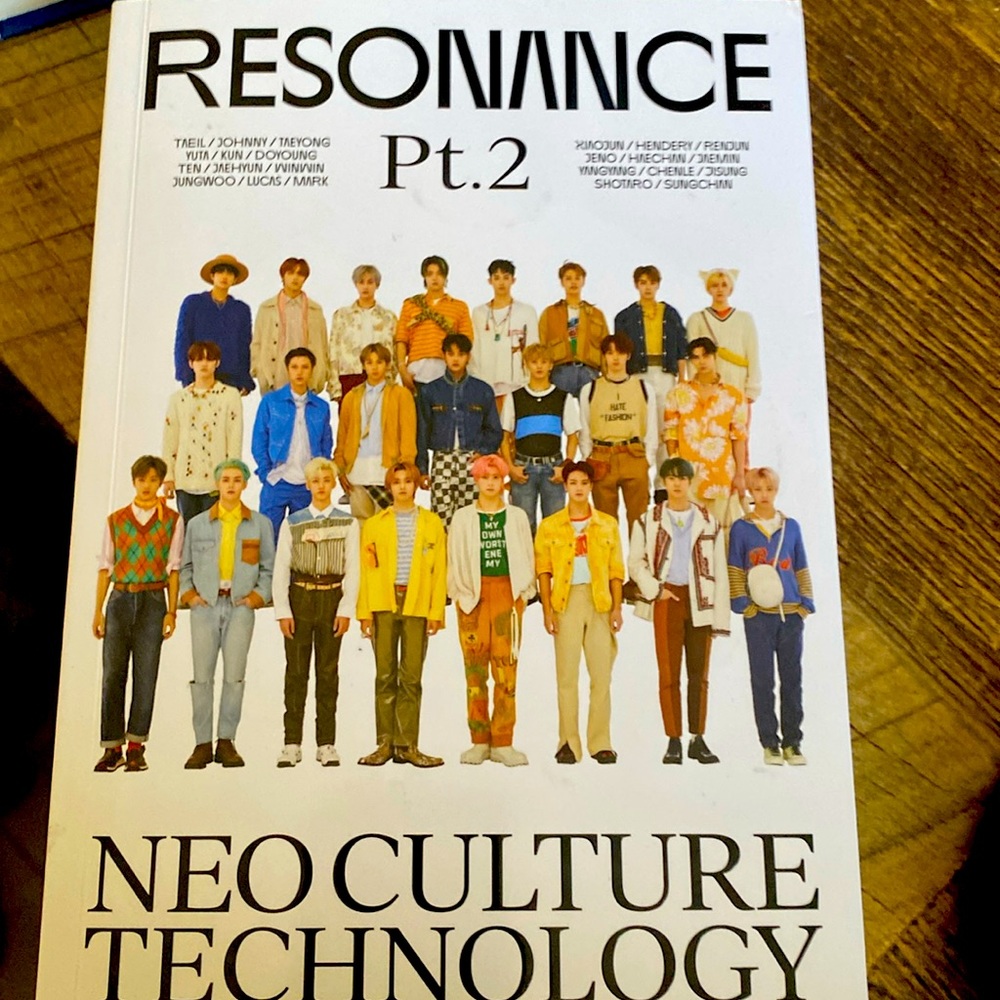 NCT Resonance part 2 book + CD album
